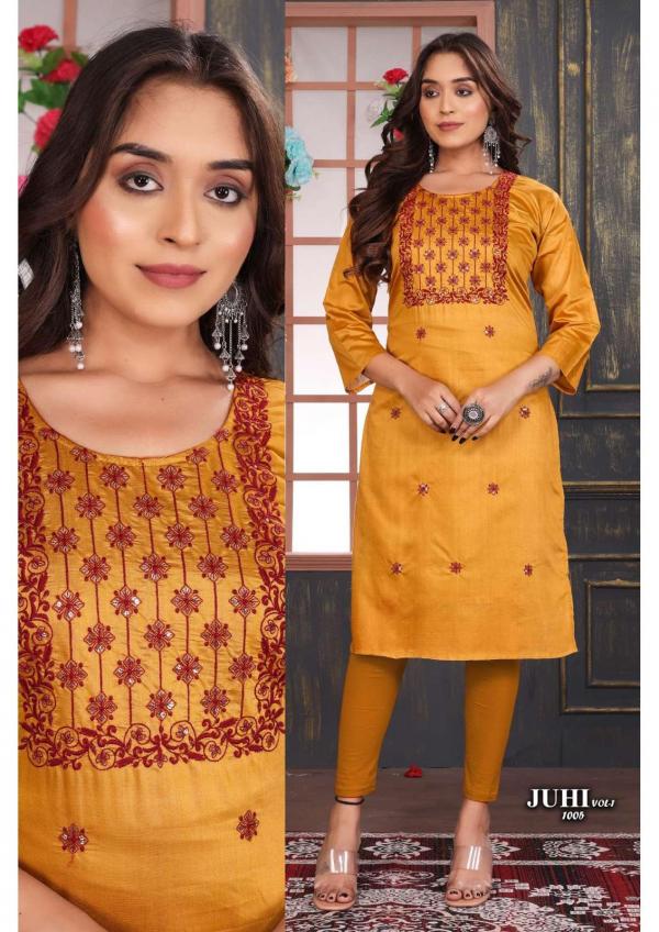 Golden Juhi Vol 1 Casual Fancy Designer Kurti Collection